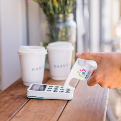 Recycled Hygiene Hook Keyring