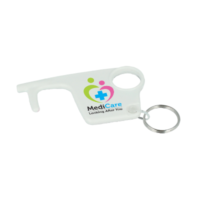 Recycled Hygiene Hook Keyring - Image 3