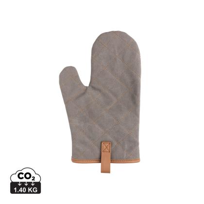 Deluxe canvas oven mitt