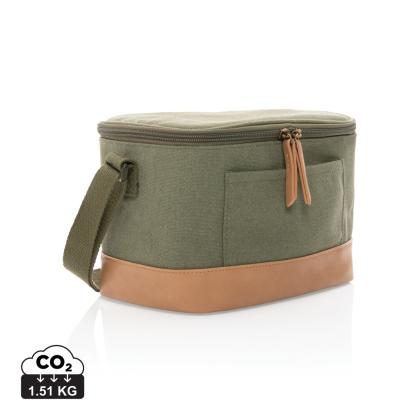 Impact AWARE&trade; 16 oz. rcanvas six can cooler bag