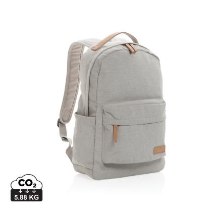 Impact AWARE™ 16 oz. recycled canvas backpack