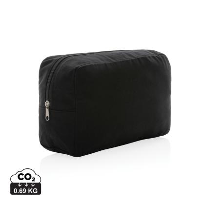 Impact Aware&trade; 285 gsm rcanvas toiletry bag undyed