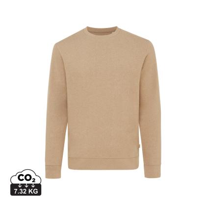 IQONIQ Denali recycled cotton crew neck undyed