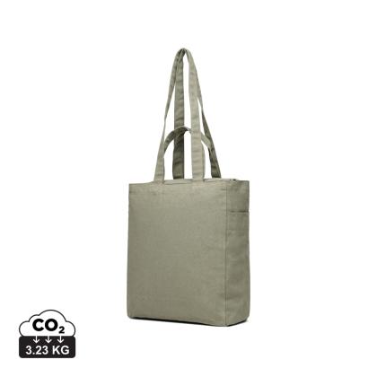 VINGA Hilo AWARE™ recycled canvas zip tote