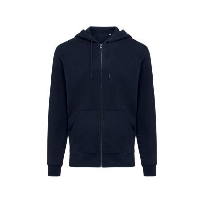 IQONIQ Abisko recycled cotton zip through hoodie