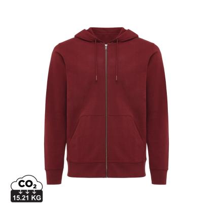 IQONIQ Abisko recycled cotton zip through hoodie