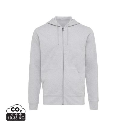 IQONIQ Abisko recycled cotton zip through hoodie