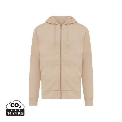 IQONIQ Abisko recycled cotton zip through hoodie