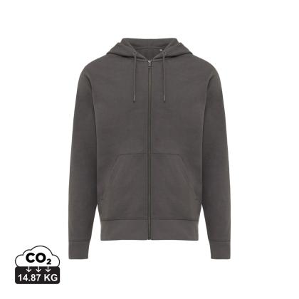 IQONIQ Abisko recycled cotton zip through hoodie