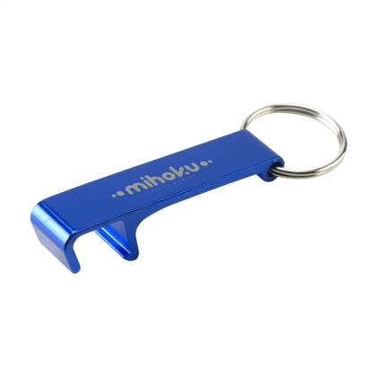 Alu Opener Phone Stand GRS Recycled keyring