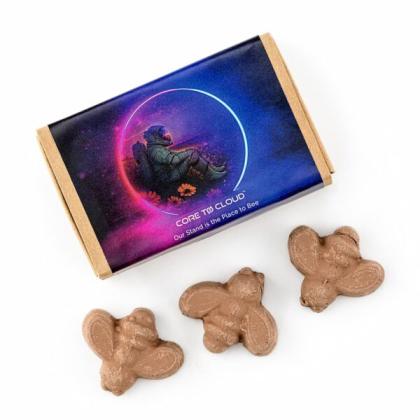 Bee Shaped Seed Bombs - Matchbox