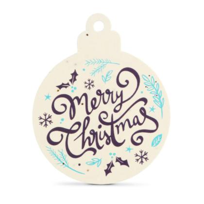 Bauble Decoration - 220gsm