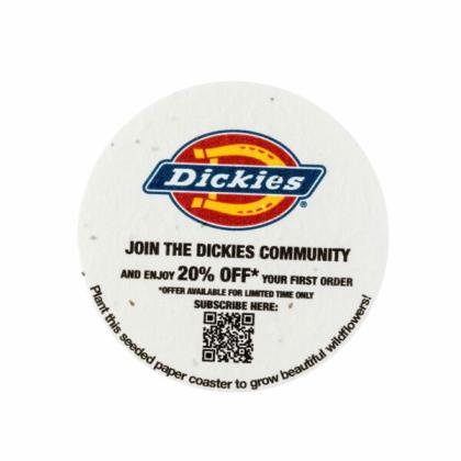 93mm Dia Coaster 140gsm