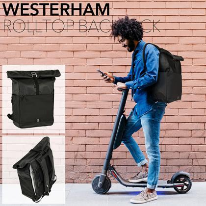 Westerham Recycled Rolltop Backpack - Image 2