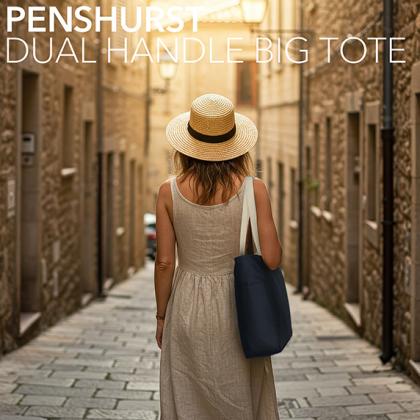 Penshurst Recycled Canvas Big Tote - Image 4