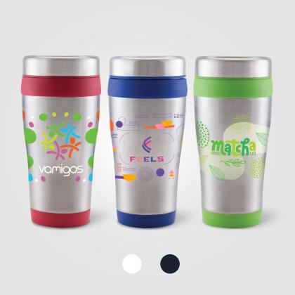 Alphaunu 475ml Stainless Steel Travel Mug