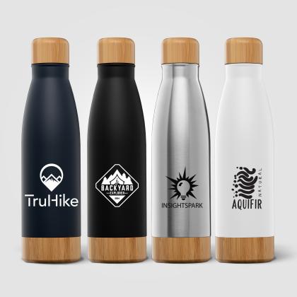 Pixelul 650ml Bamboo Bottle