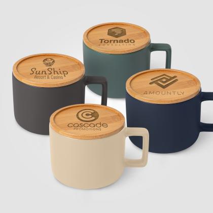 Foxymo 355ml Bamboo Mug