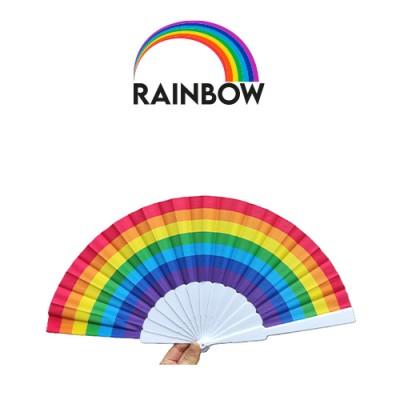 Chargearia Polyester Rainbow Breeze Fan