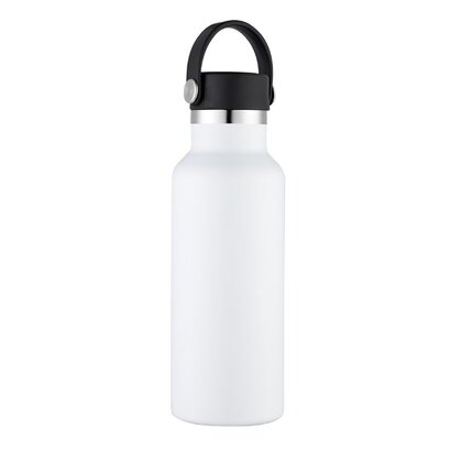Santos recycled 500ml white insulated bottle - Image 3