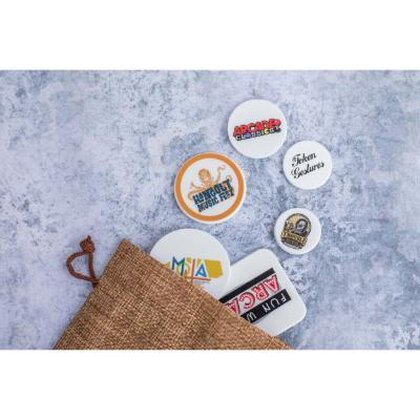 Recycled Circle Drinks Token – 35mm - Image 3